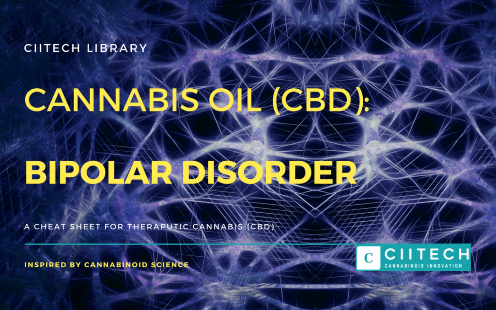 Cannabis Cheatsheet Bipolar Disorder CBD Cannabis Oil UK