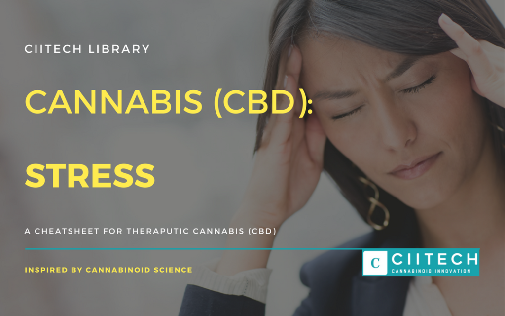 Cannabis Cheatsheet stress CBD CBDUK
